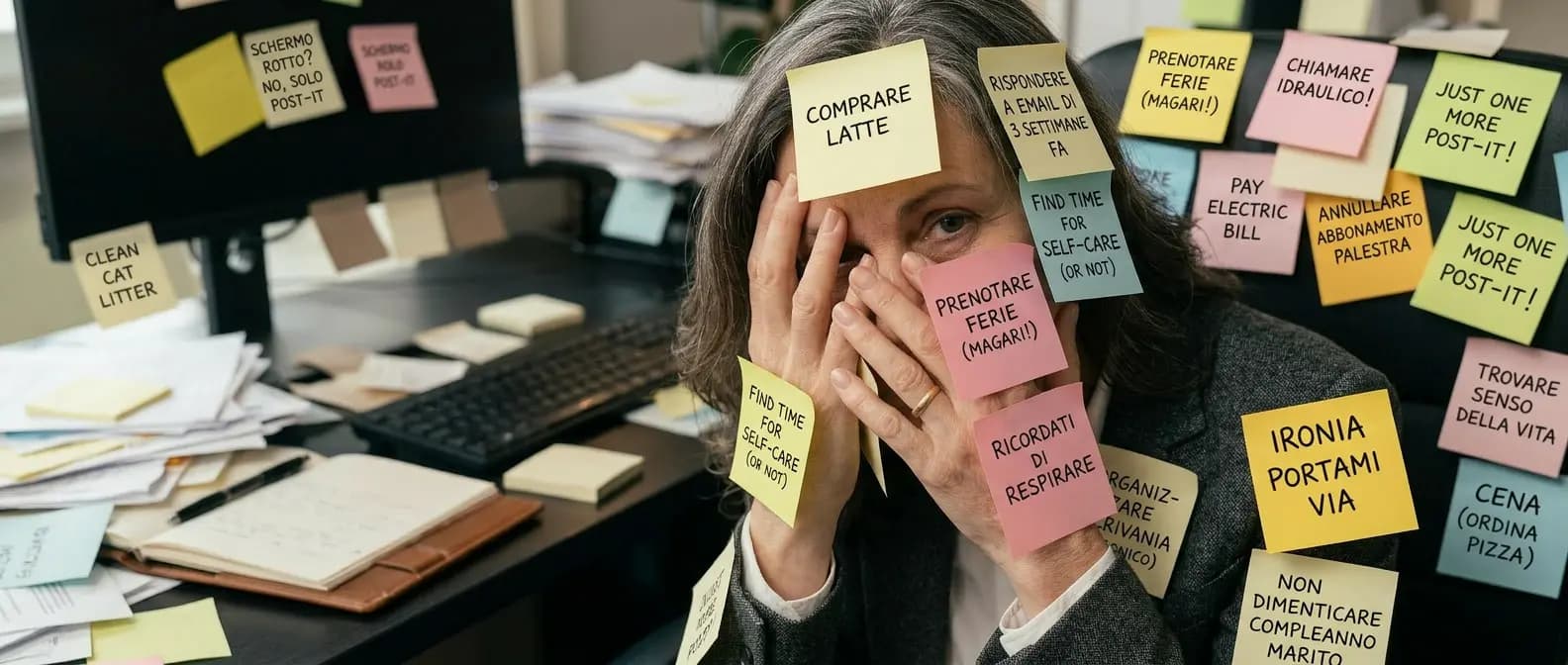 La giornata tipo di chi fa tutto da solo